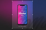 Mockup iphone x 10, an iPhone Mockup by shaman (Thumbnail 3 of 4)