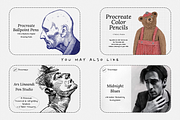 Procreate Copic & Touch Markers, a Brush Add-On by Brush Moment (Thumbnail 11 of 12)