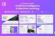 AI & Machine Learning Innovation, a Presentation Template by SLAB! Design (Thumbnail 1 of 3)