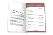 Funeral Program Template, a Brochure Template by ShalexDesigns (Thumbnail 2 of 2)