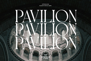 Pavilion - Elegant Display Serif