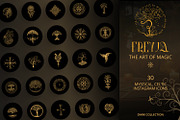 Celtic, Mystic Instagram Story Icons, a Social Media Template by Under My Cozy Roof (Thumbnail 1 of 5)