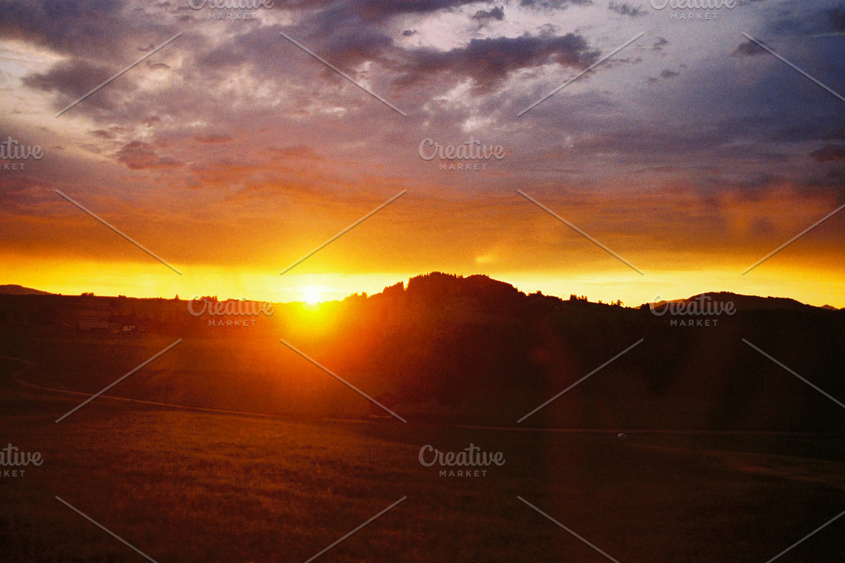 Sunrise featuring sunrise, sunset, and nature preview 3