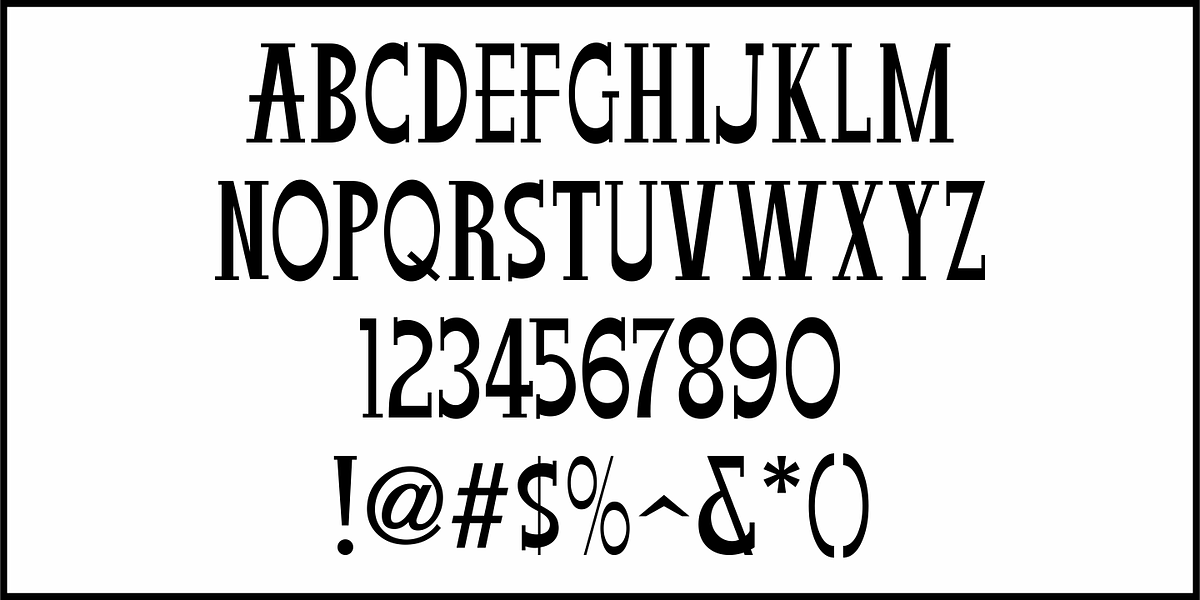 Screwball Comedy JNL, a Slab Serif Font by Jeff Levine Fonts (Photo 3 of 5)