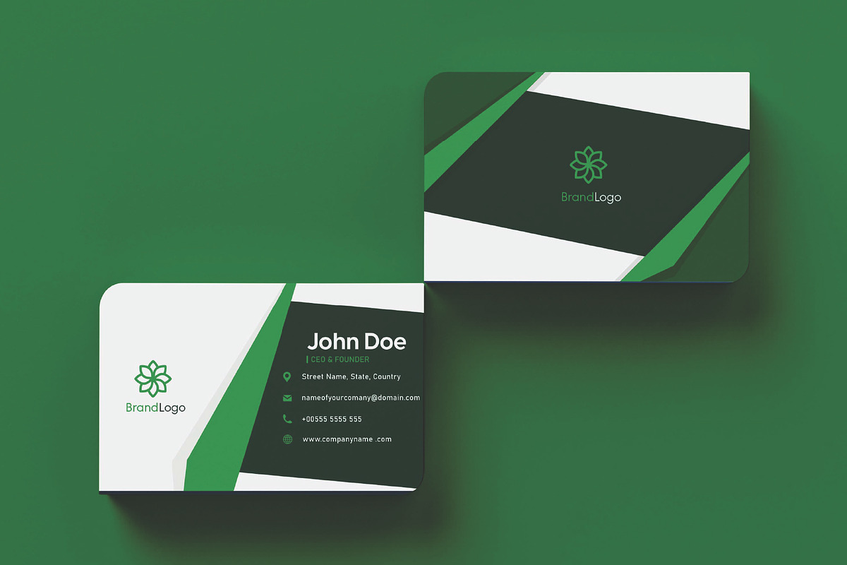 Nature business card template, a Business Card Template by Workhu (Photo 2 of 5)