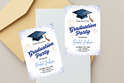 Blue Graduation Invitation, an Invitation Template by Earth5168 (Thumbnail 4 of 9)