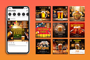 Oktoberfest Social Media Bundle-PSD, a Social Media Template by Allies Interactive (Thumbnail 3 of 4)