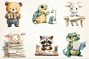 Funny Office Animals Clipart, a Seasonal Illustration by Rose Art (Thumbnail 3 of 3)