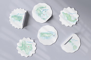 Watercolor Map of Texas, an Illustration by Beloved Paper (Thumbnail 5 of 6)