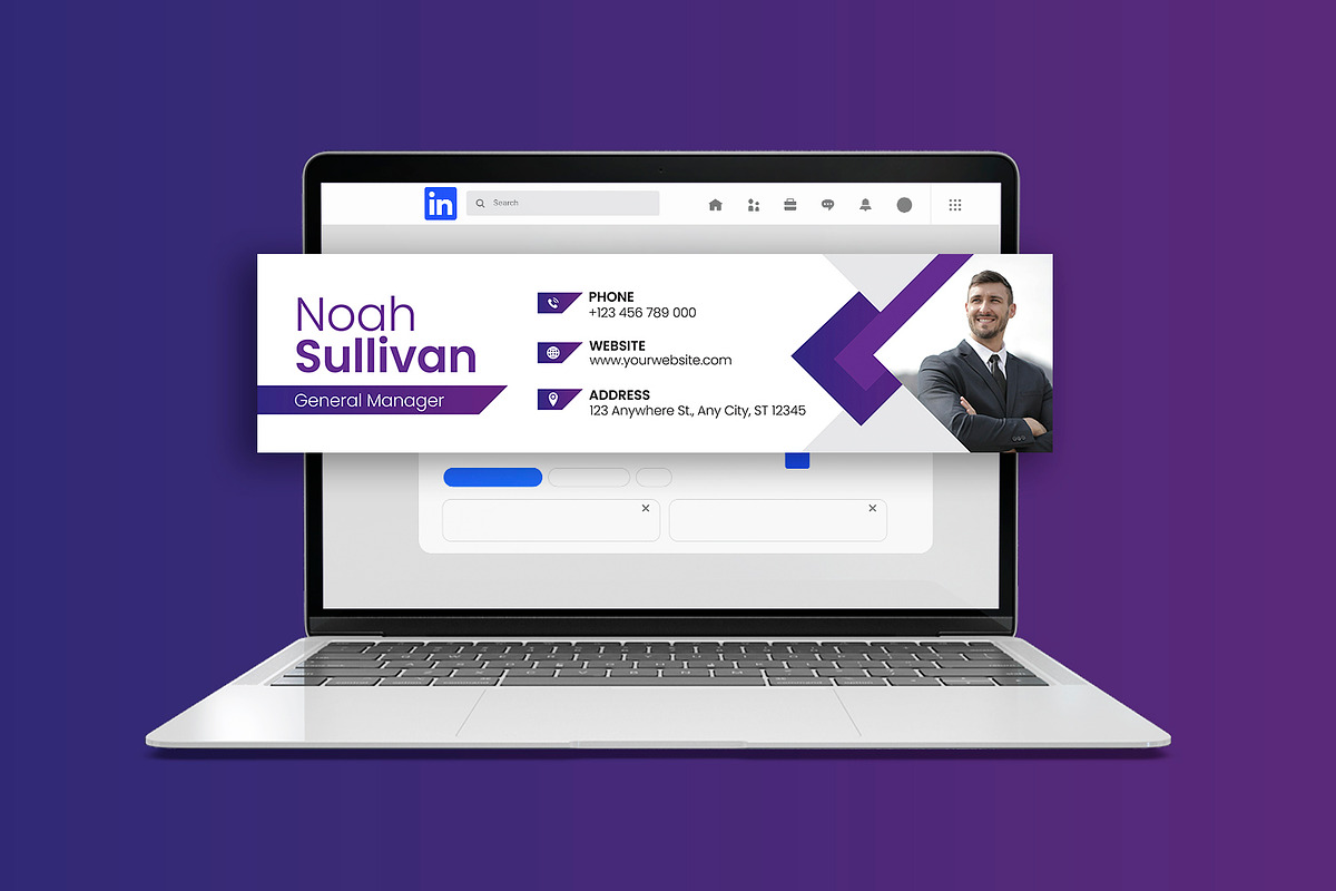 Cognifytech - LinkedIn Banner, a Social Media Template by Esensifiksi.studio (Photo 3 of 3)