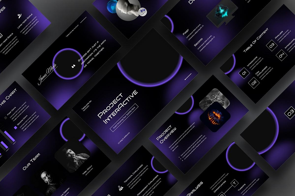 Project InterActive Presentation, a Presentation Template by BumbleGraph Studio (Photo 2 of 4)