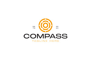 Compass Navigation Circle Logo, a Branding & Logo Template by Signatoro