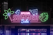 NIGHTIES - Neon Light Party Font, a Sans Serif Font by Hamz Studio (Thumbnail 9 of 11)