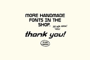 Palms - Handmade Retro Sans Serif, a Font by Studio Funshop by Kelli (Thumbnail 10 of 10)