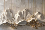 27 Landscapes on a concrete wall, an Arts & Entertainment Photo by Handmadefont (Thumbnail 10 of 28)