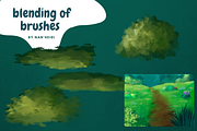 50 Natural Procreate brushes, a Brush Add-On by Nan'Heidi (Thumbnail 3 of 4)