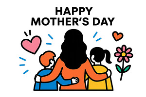 Celebrating Mother's Day with loving, an Object Illustration by ZinetroN