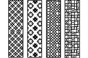 Elegant Laser Cut Panel Set, an Object Graphic by Creativeshirt (Thumbnail 5 of 13)