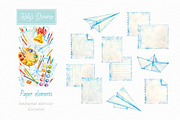 Back to School. Watercolor, a Decorative Illustration by Ekaterina Mikheeva (Thumbnail 3 of 7)
