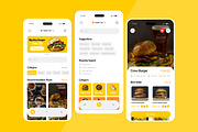 Delivo - Food Delivery App Design, an App Template by productype1 (Thumbnail 4 of 5)