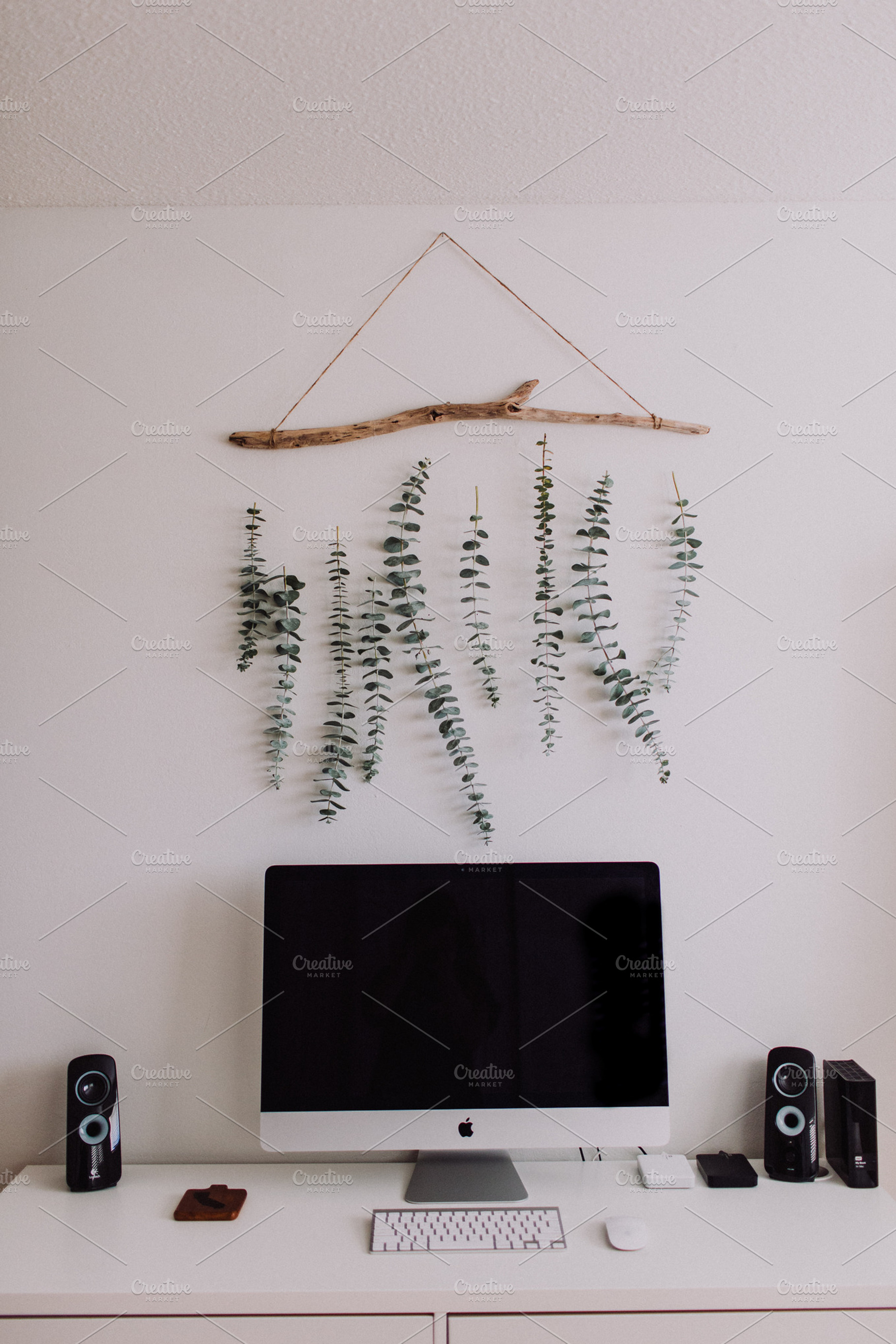 Home office stock photo containing workspace and home office, a Business Photo by Hannah Posey