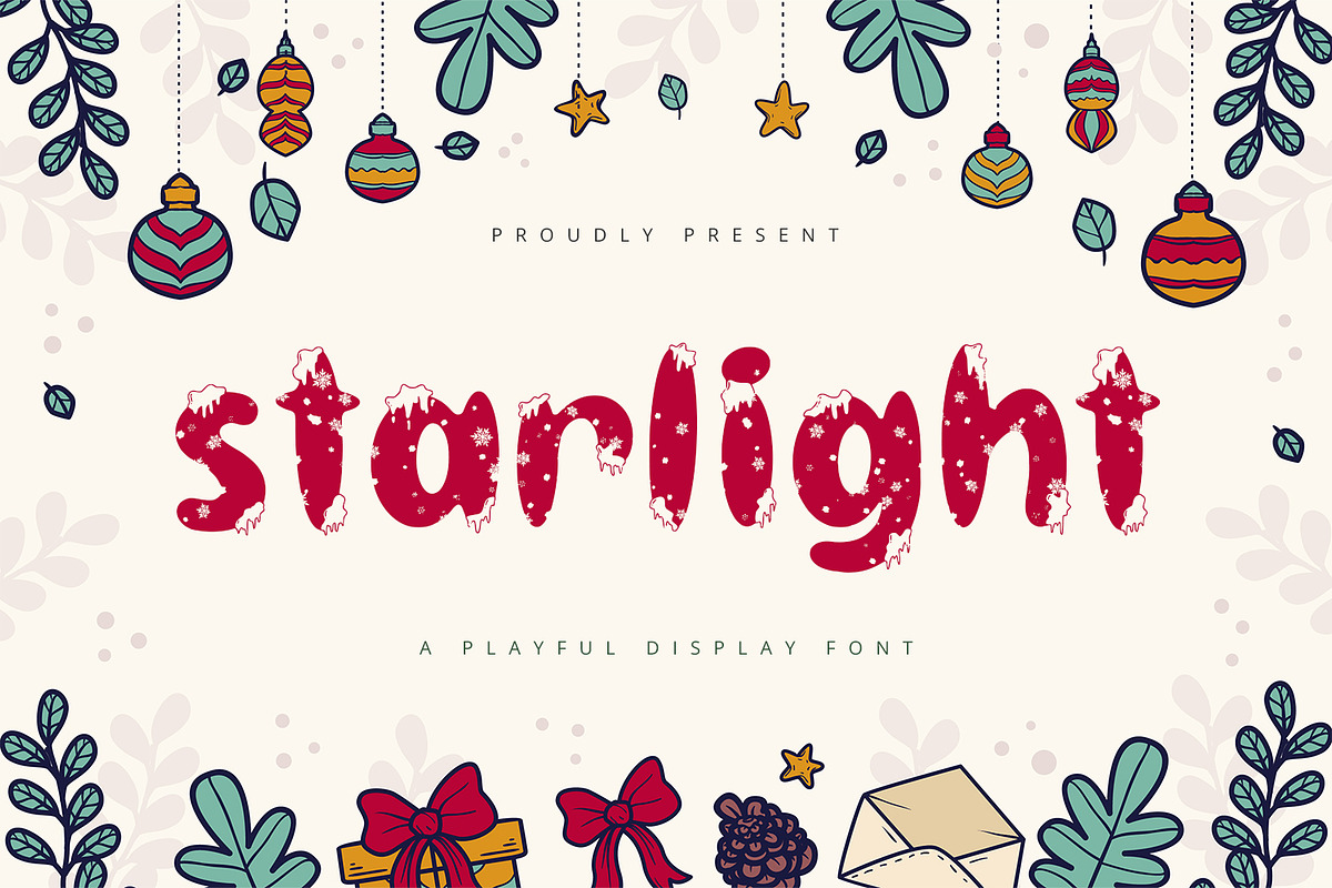 Starlight - Playful Display Font