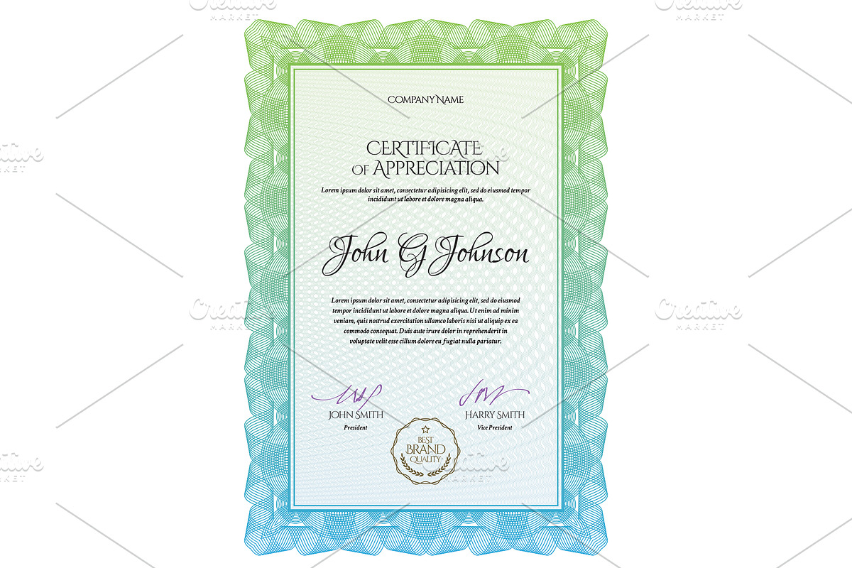 Multipurpose Template Certificate, a Stationery Template by Sunny (Photo 8 of 9)