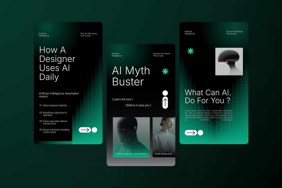 Artificial Intelligence Automation, a Social Media Template by Annora Studio (Photo 5 of 6)