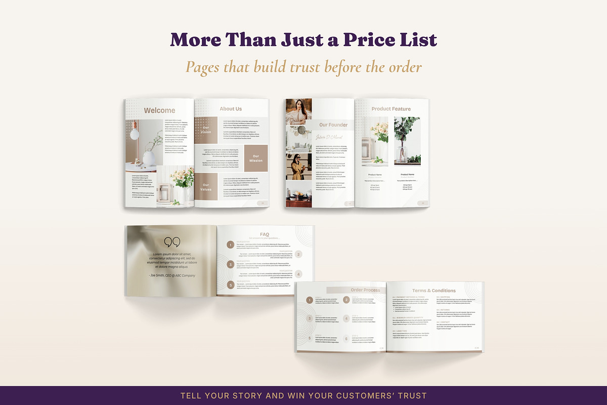 Product Catalog 2 Formats x 40 Pages, a Magazine Template by B2 Studio (Photo 7 of 19)