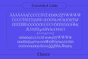 Elanor - Retro Font Classy Elegant, a Serif Font by Dirtyline Studio (Thumbnail 13 of 17)
