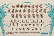 Piston Black Typeface, a Blackletter Font by alit design (Thumbnail 9 of 19)