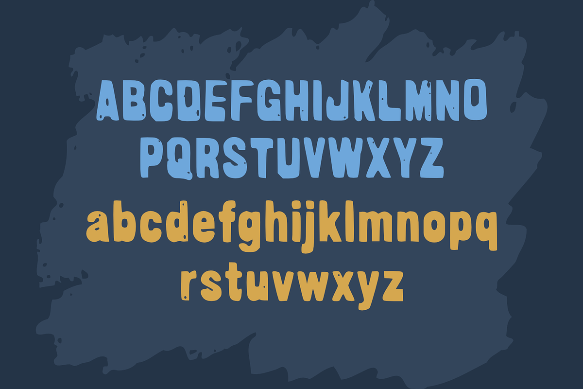 Kaude Deso Rustic Display Font, a Handwritten Font by mesuka (Photo 4 of 6)