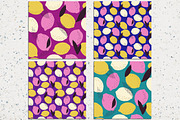 Lemons seamless backgrounds, a Pattern Graphic by Norse Studio (Thumbnail 3 of 3)
