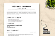 Travel Nurse Resume Template, a Resume Template by ResumeInventor (Thumbnail 2 of 9)
