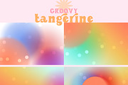 Groovy Tangerine Bokeh Grainy, a Texture Graphic by Vintage Digital Textures (Thumbnail 17 of 19)