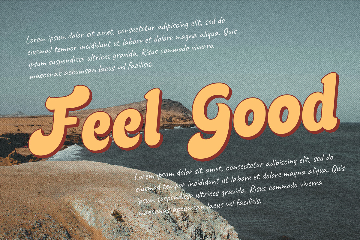 Rocky City - Retro Chunky Typeface, a Serif Font by Shakira Studio (Photo 6 of 13)
