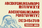 PressBox Font Combo, a Sans Serif Font by Vintage Type Company (Thumbnail 2 of 9)
