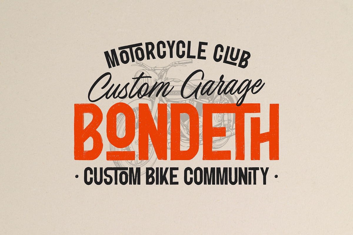 Barthon Riverside, a Sans Serif Font by Damarletter (Photo 4 of 8)