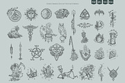 Mystical & Occult Symbols, an Object Graphic by Ilia Design (Thumbnail 7 of 9)