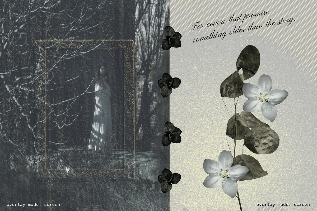 Moody Autumn Ephemera Collage Kit, an Object Graphic by Anzhelika (Photo 7 of 10)