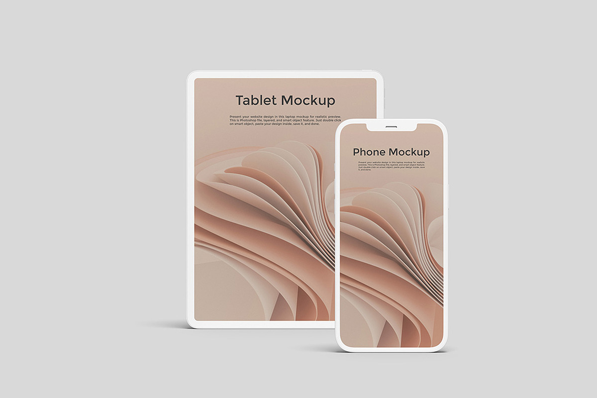 Clay Device Screen Mockup, an iPad Mockup by graphicpages (Photo 4 of 11)