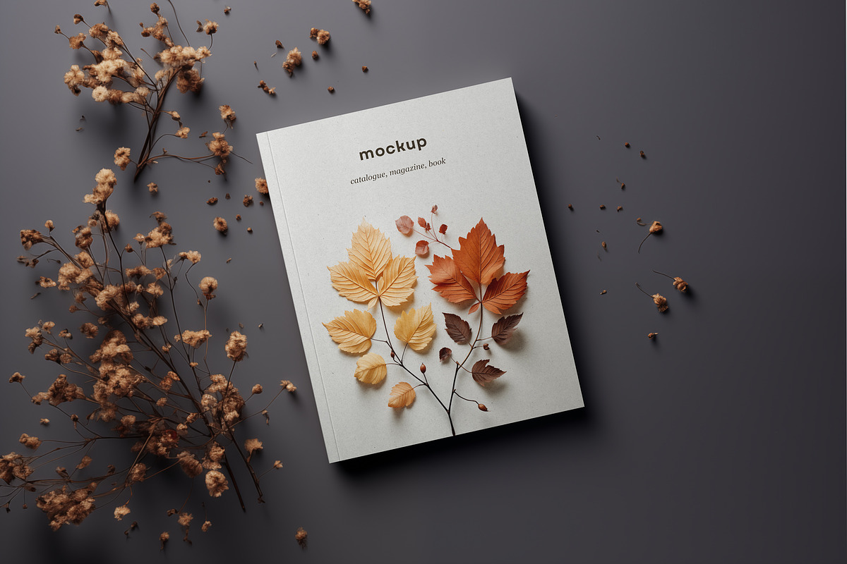 Magazine, Book Cover Mockup, a Books & Magazine Mockup by dpi (Photo 6 of 12)