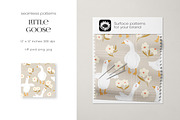 Little Goose – Pattern Collection, a Pattern Graphic by PROTEA Watercolor Studio (Thumbnail 3 of 6)