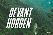 Devant Horgen - Modern Typeface v3.0, a Sans Serif Font by Webhance Studio (Thumbnail 5 of 6)