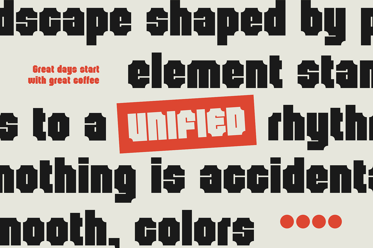CS Caspian – Industrial Font, a Sans Serif Font by Craft Supply Co. (Photo 2 of 8)
