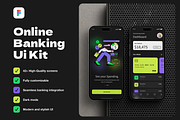 Online Banking Ui Kit, an UI Kit Template by Julia Shagofferova (Thumbnail 1 of 6)