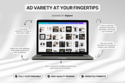 Fitness Static Ad Templates Canva, a Social Media Template by DigiPax (Thumbnail 9 of 11)