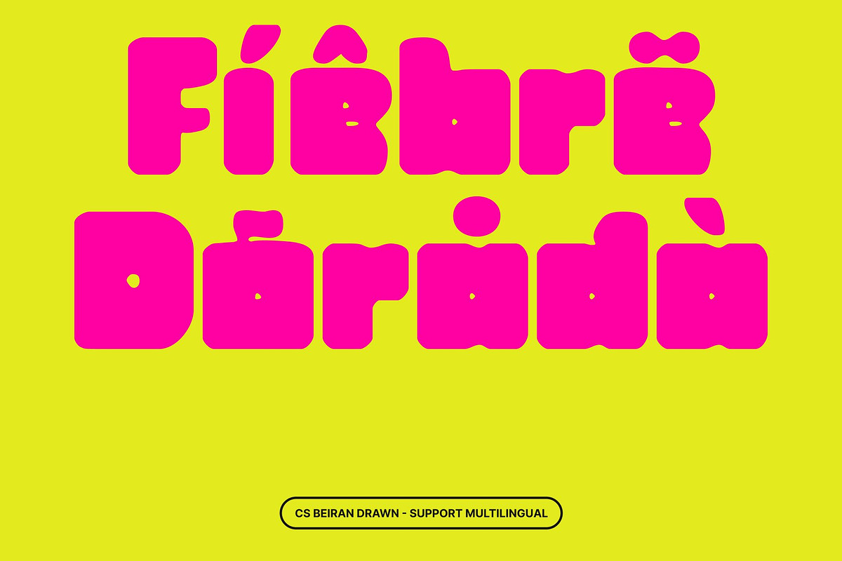 CS Beiran Drawn, a Sans Serif Font by Craft Supply Co. (Photo 5 of 8)