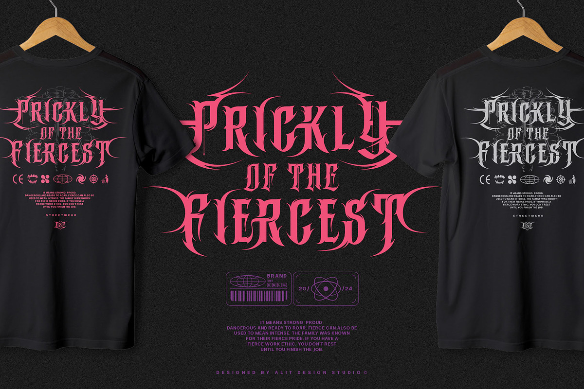 Riseria Typeface, a Blackletter Font by alit design (Photo 13 of 20)