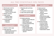 Notion template business planner, a Templates & Theme by Cate Creates (Thumbnail 7 of 8)
